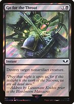 Go for the Throat (Surge Foil) (40K-201) - Warhammer 40,000 Commander Foil