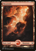 Mountain (265) - Full Art (BFZ-265) - Battle for Zendikar Foil