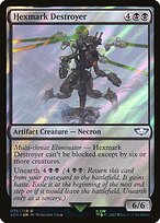 Hexmark Destroyer (Surge Foil) (40K-036) - Warhammer 40,000 Commander Foil