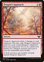 Dragon's Approach (STX-097) - Strixhaven: School of Mages Foil