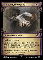 Morgul-Knife Wound (Showcase Scrolls) (LTR-549) - The Lord of the Rings: Tales of Middle-earth: (Showcase)