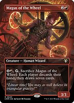 Magus of the Wheel (Borderless) (CMM-643) - Commander Masters