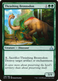 Thrashing Brontodon (RIX-148) - Rivals of Ixalan