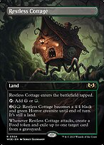 Restless Cottage (Borderless) (WOE-304) - Wilds of Eldraine