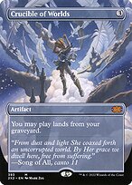 Crucible of Worlds (Borderless) (2X2-393) - Double Masters 2022