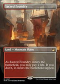 Sacred Foundry (Borderless) (RVR-297) - Ravnica Remastered