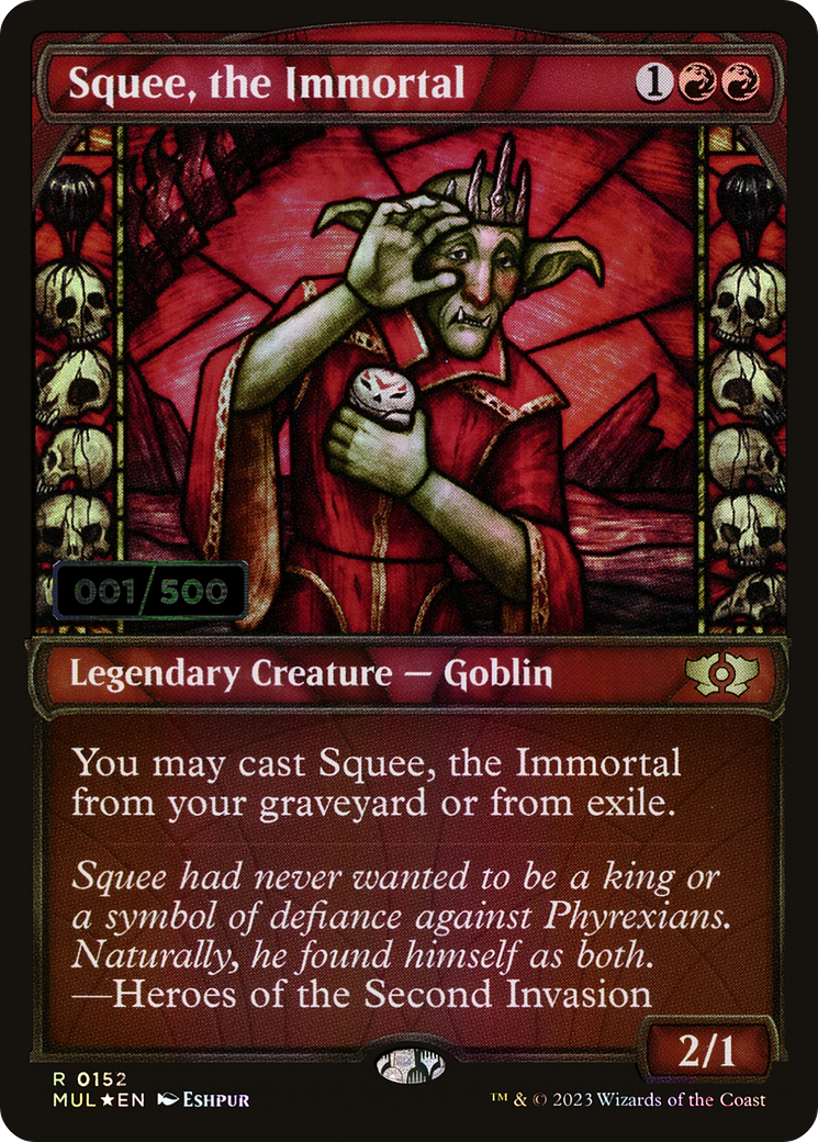 Squee, the Immortal (Serial Numbered) (MUL-152Z) - Multiverse Legends: (Showcase) Foil