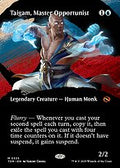Taigam, Master Opportunist (Borderless) (TDM-335) - Tarkir: Dragonstorm: (Showcase)