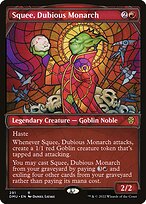 Squee, Dubious Monarch (Showcase) (DMU-291) - Dominaria United: (Showcase) Foil