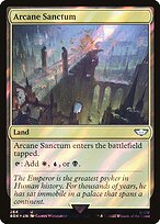 Arcane Sanctum (Surge Foil) (40K-264) - Warhammer 40,000 Commander Foil