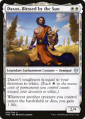 Daxos, Blessed by the Sun (THB-009) - Theros Beyond Death: (enchantment) Foil