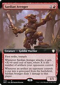 Sardian Avenger (Extended Art) (BRC-043) - The Brothers' War Commander: (Extended Art) Foil