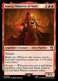Iraxxa, Empress of Mars (Surge Foil) (WHO-694) - Doctor Who Foil