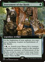 Instrument of the Bards (Extended Art) (AFR-385) - Adventures in the Forgotten Realms: (Extended Art)