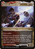 Raiyuu, Storm's Edge (Showcase) (NEO-329) - Kamigawa: Neon Dynasty: (Showcase) Foil