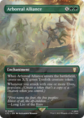 Arboreal Alliance (Borderless) (LTC-497) - Tales of Middle-earth Commander Foil
