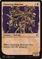 Clattering Skeletons (AFR-312) - Adventures in the Forgotten Realms: (Showcase)