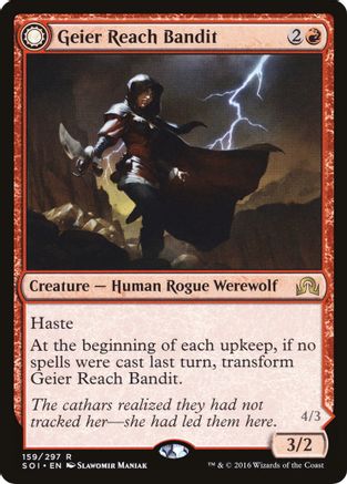 Geier Reach Bandit (SOI-159) - Shadows over Innistrad: (Double Faced Transform)