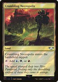 Crumbling Necropolis (Surge Foil) (40K-273) - Warhammer 40,000 Commander Foil