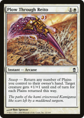 Plow Through Reito (SOK-022) - Saviors of Kamigawa Foil