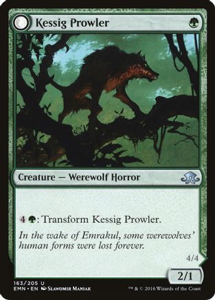 Kessig Prowler (EMN-163) - Eldritch Moon: (mooneldrazidfc) Foil