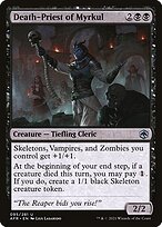 Death-Priest of Myrkul (AFR-095) - Adventures in the Forgotten Realms Foil
