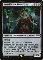 Szarekh, the Silent King (40K-170) - Warhammer 40,000 Commander Foil