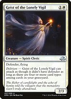 Geist of the Lonely Vigil (EMN-027) - Eldritch Moon Foil