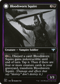 Bloodsworn Squire (DBL-364) - Innistrad: Double Feature: (Double Faced Transform) Foil
