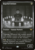 Hopeful Initiate (DBL-287) - Innistrad: Double Feature Foil
