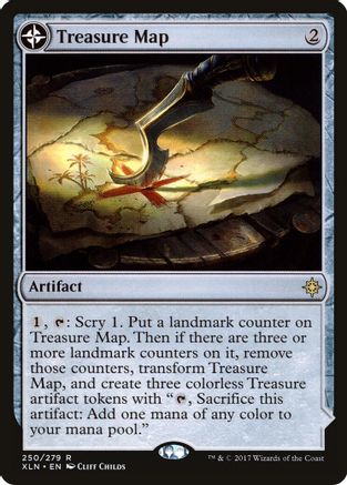 Treasure Map (XLN-250) - Ixalan: (compasslanddfc)