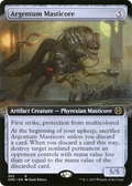 Argentum Masticore (Extended Art) (ONE-393) - Phyrexia: All Will Be One: (Extended Art) Foil