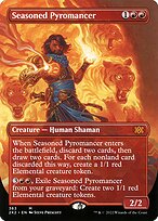 Seasoned Pyromancer (Borderless) (2X2-363) - Double Masters 2022
