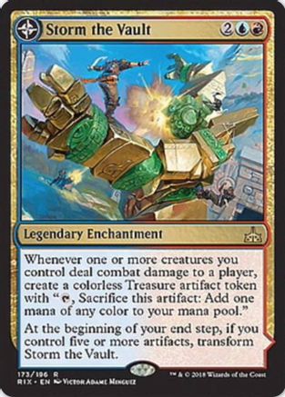 Storm the Vault (RIX-173) - Rivals of Ixalan: (compasslanddfc)