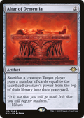 Altar of Dementia (MH1-218) - Modern Horizons Foil
