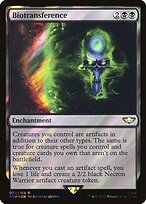 Biotransference (Surge Foil) (40K-030) - Warhammer 40,000 Commander Foil