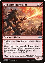 Gempalm Incinerator (DMR-122) - Dominaria Remastered Foil