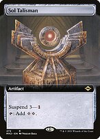 Sol Talisman (Extended Art) (MH2-472) - Modern Horizons 2: (Extended Art)