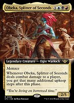 Obeka, Splitter of Seconds (Extended Art) (OTJ-358) - Outlaws of Thunder Junction: (Extended Art)