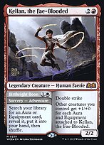 Kellan, the Fae-Blooded (PRE-230) - Wilds of Eldraine Promos Foil