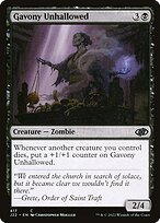 Gavony Unhallowed (J22-417) - Jumpstart 2022