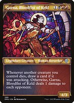 Garna, Bloodfist of Keld (Showcase) (DMU-299) - Dominaria United: (Showcase) Foil