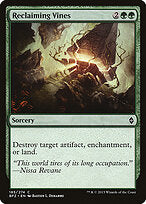 Reclaiming Vines (BFZ-185) - Battle for Zendikar Foil