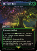 The Party Tree - The Great Henge (Serial Numbered) (LTC-378) - Tales of Middle-earth Commander / The Party Tree (Borderless) Foil