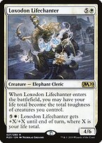 Loxodon Lifechanter (M20-027) - Core Set 2020 Foil