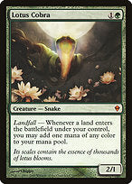 Lotus Cobra (ZEN-168) - Zendikar Foil