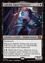 Aphelia, Viper Whisperer (Anime) (J25-040) - Foundations Jumpstart