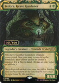 Yedora, Grave Gardener (Serial Numbered) (MUL-160Z) - Multiverse Legends: (Showcase) (Borderless) Foil