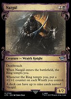 Nazgul (0724) (Showcase Scrolls) (LTR-724) - The Lord of the Rings: Tales of Middle-earth: (Showcase)