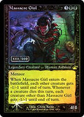 Massacre Girl (Retro Frame) (Serial Numbered) (RVR-328) - Ravnica Remastered Foil